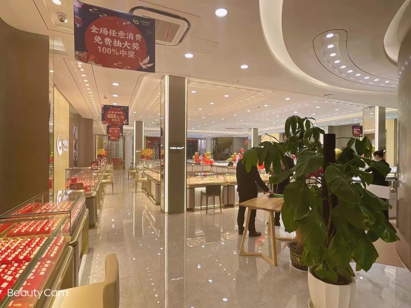 南昌市胜利路步行街中国黄金珠宝照明案例