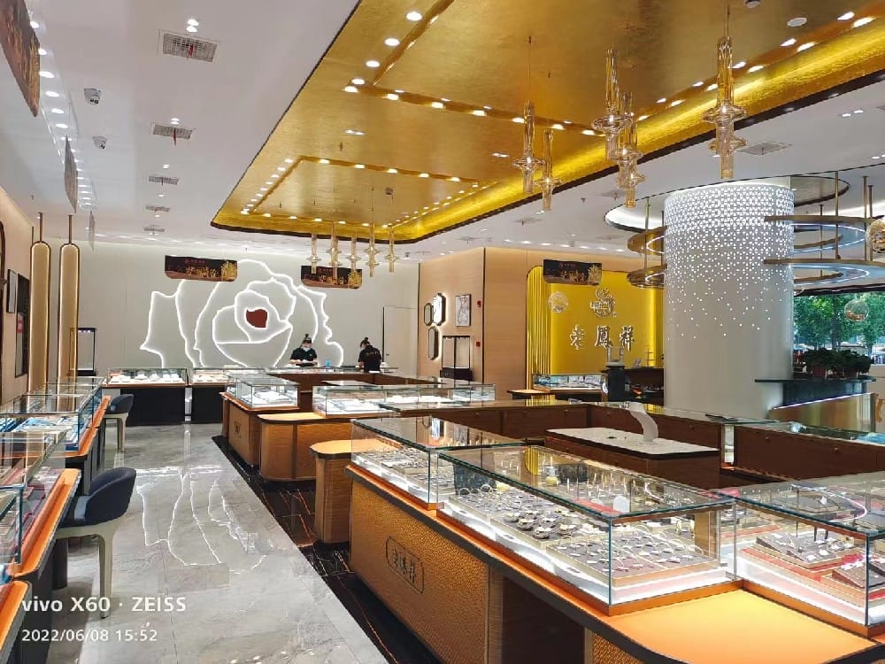 马鞍山老凤祥珠宝照明案例