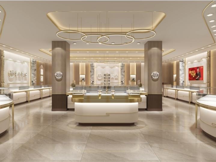 济宁兖州建设西路老庙珠宝照明案例