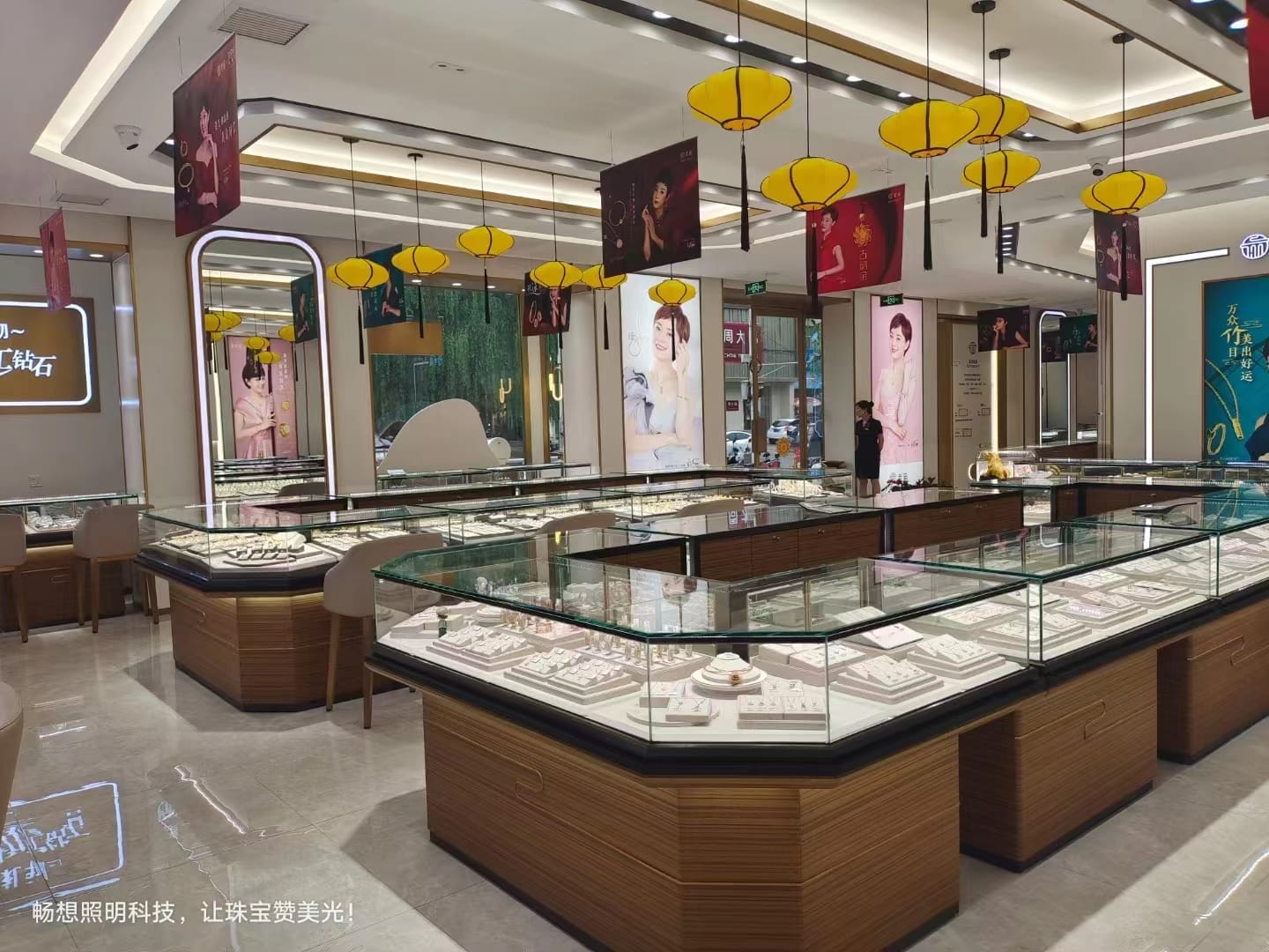 河南偃师老庙珠宝照明案例