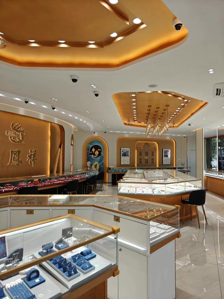 河南博爱老凤祥珠宝照明案例