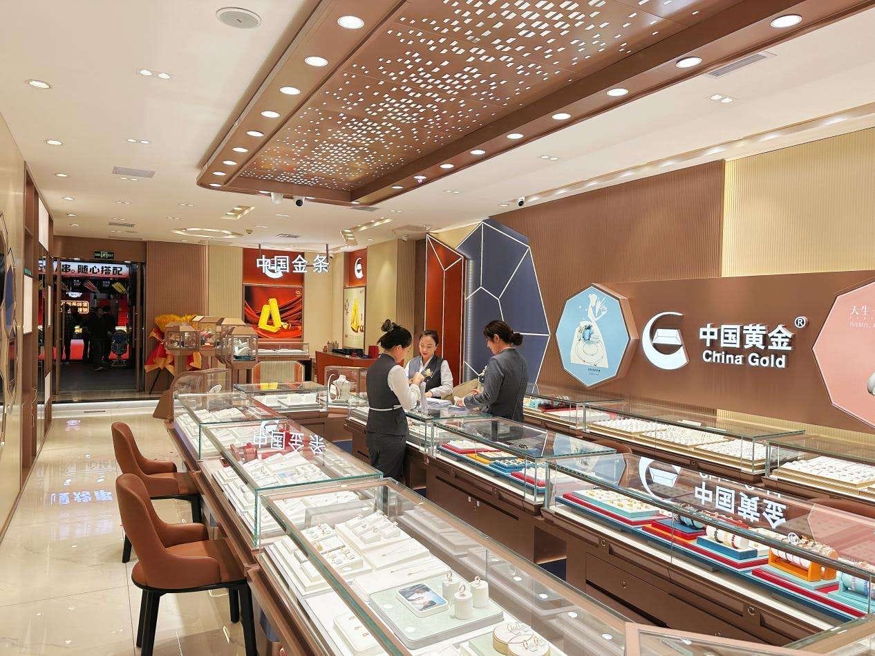 甘肃中国黄金珠宝照明案例