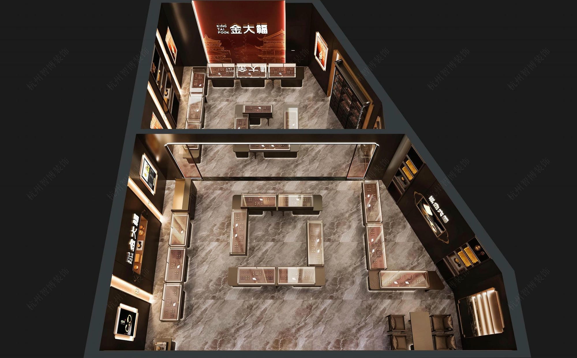 广德金大福珠宝照明案例