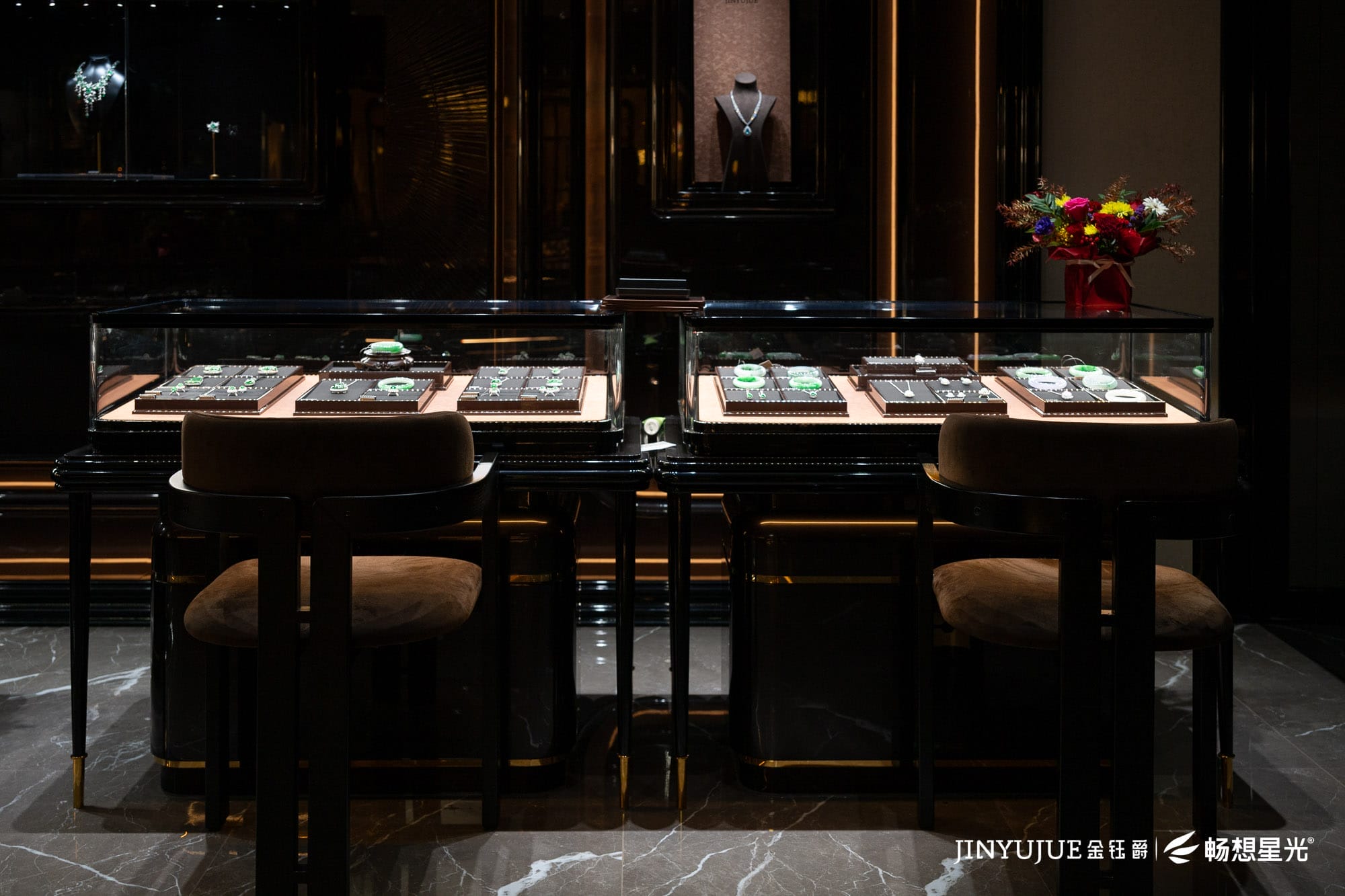 金钰爵珠宝照明案例：用光影科技重构高端珠宝美学体验