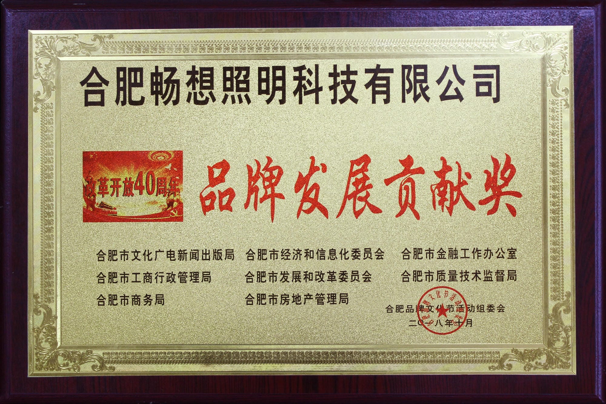 品牌发展贡献奖